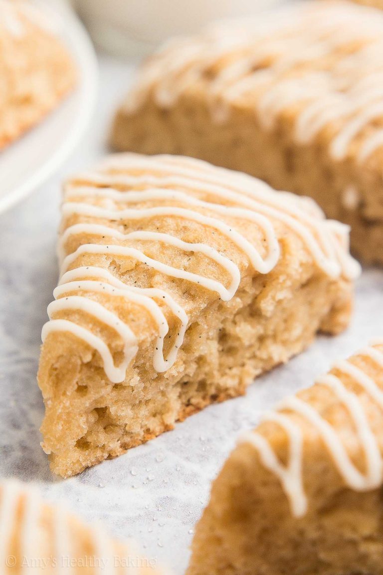 Healthy Copycat Petite Vanilla Bean Scones Amy's Healthy Baking