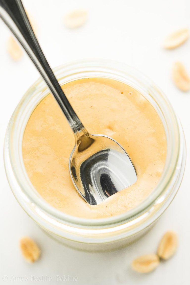 Healthy Easy Blender Crunchy Peanut Butter Amy's Healthy Baking