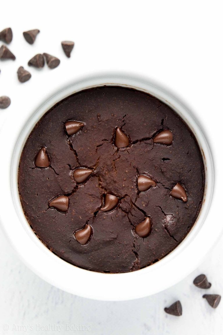 Healthy Flourless Chocolate Mug Cake Amy's Healthy Baking