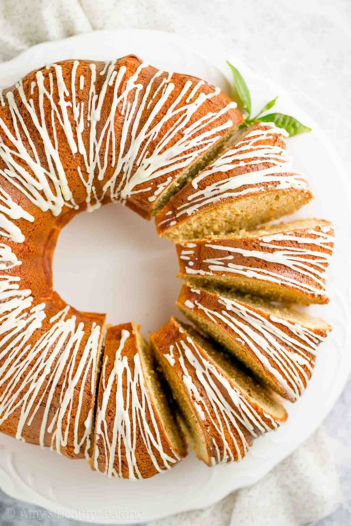 Healthy Orange Bundt Cake Amy's Healthy Baking