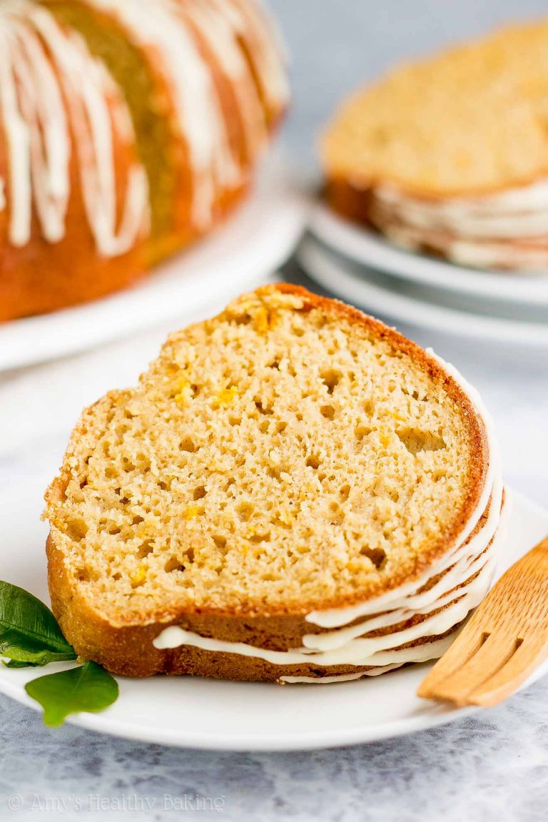 Healthy Orange Bundt Cake Amy's Healthy Baking