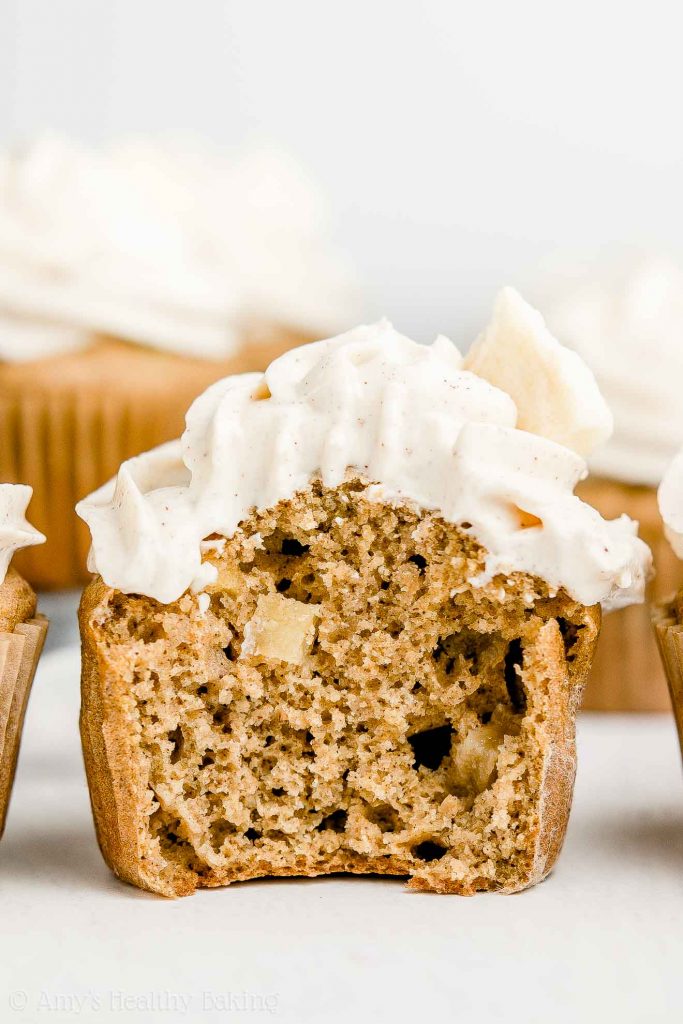 Healthy Cinnamon Apple Cupcakes Amy's Healthy Baking
