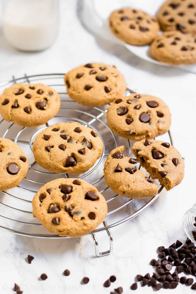 Honey Chocolate Chip Cookies (Easy & Healthy) Amy's Healthy Baking