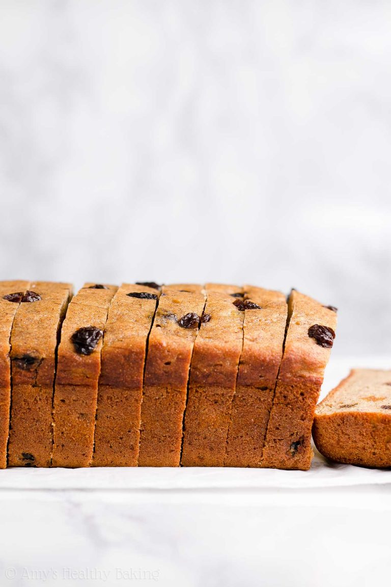 Healthy Cinnamon Raisin Banana Bread Amy's Healthy Baking
