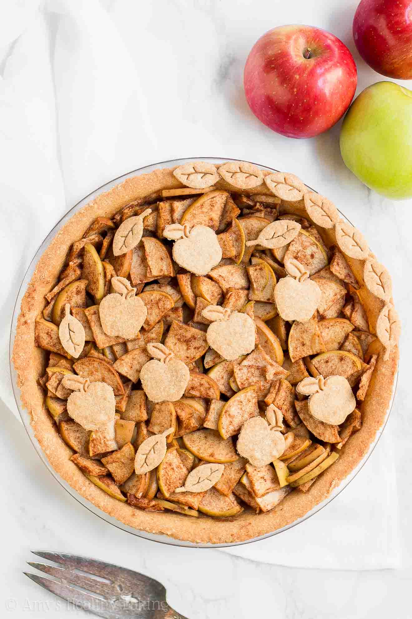 Apple Fruit on Scale for Calorie Counting Diet Stock Photo - Image