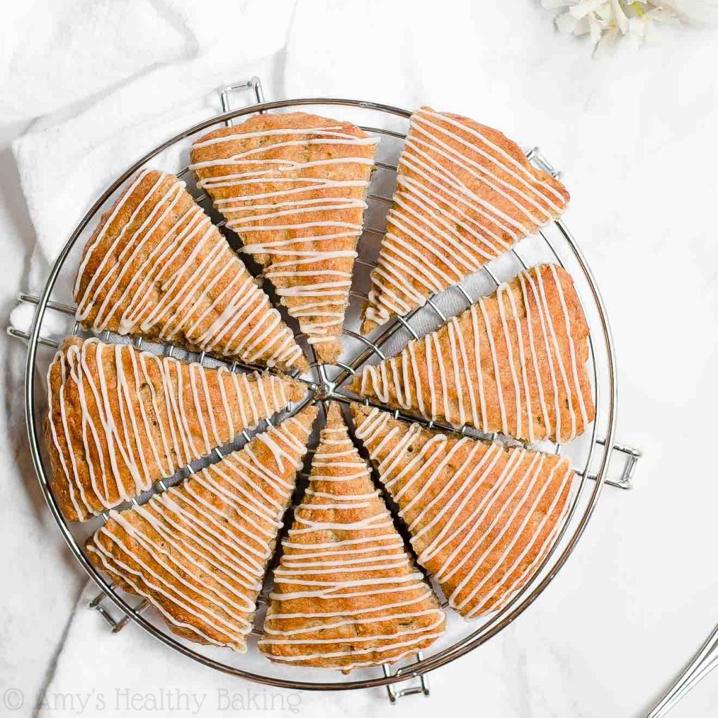 Healthy Banana Buttermilk Scones Amy's Healthy Baking