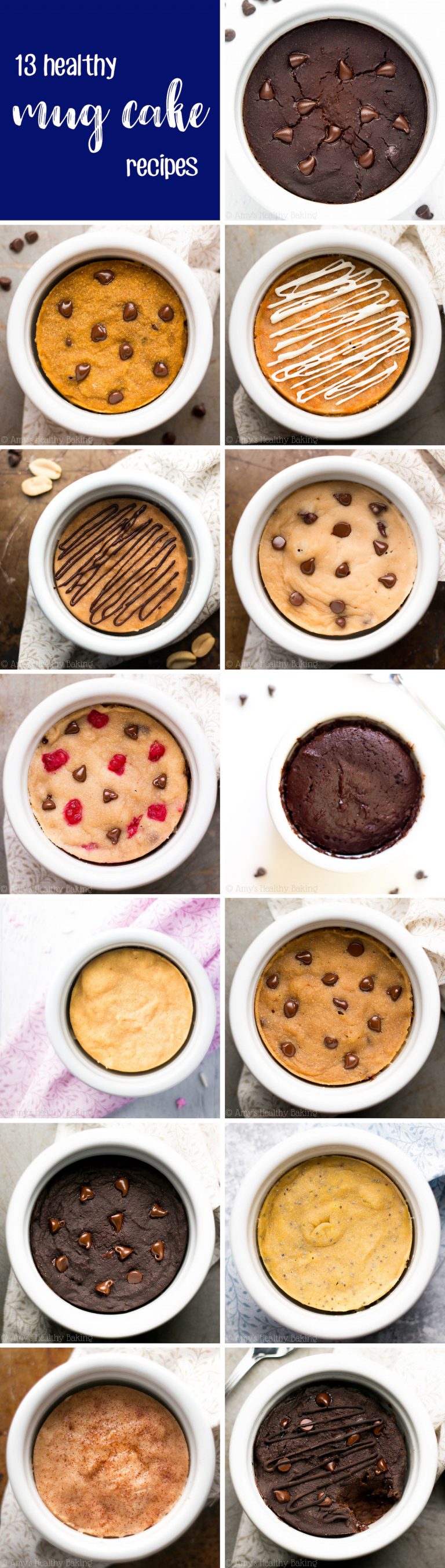 13 Easy & Healthy Mug Cake Recipes Amy's Healthy Baking