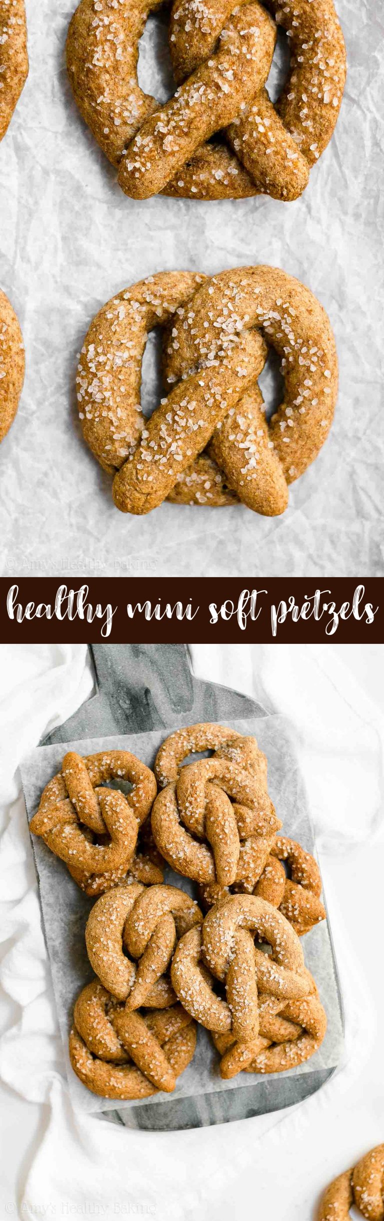 Healthy Mini Soft Pretzels Amy's Healthy Baking