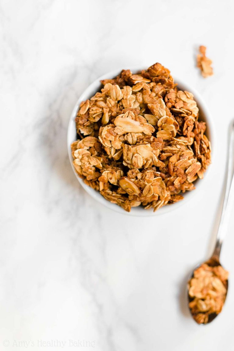 Healthy Vanilla Almond Granola Amy's Healthy Baking