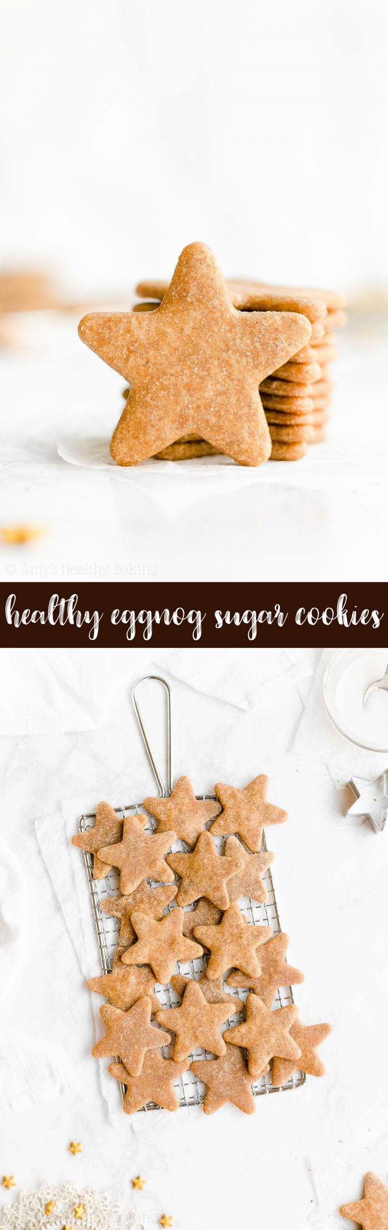 Healthy Eggnog Sugar Cookies Amy's Healthy Baking