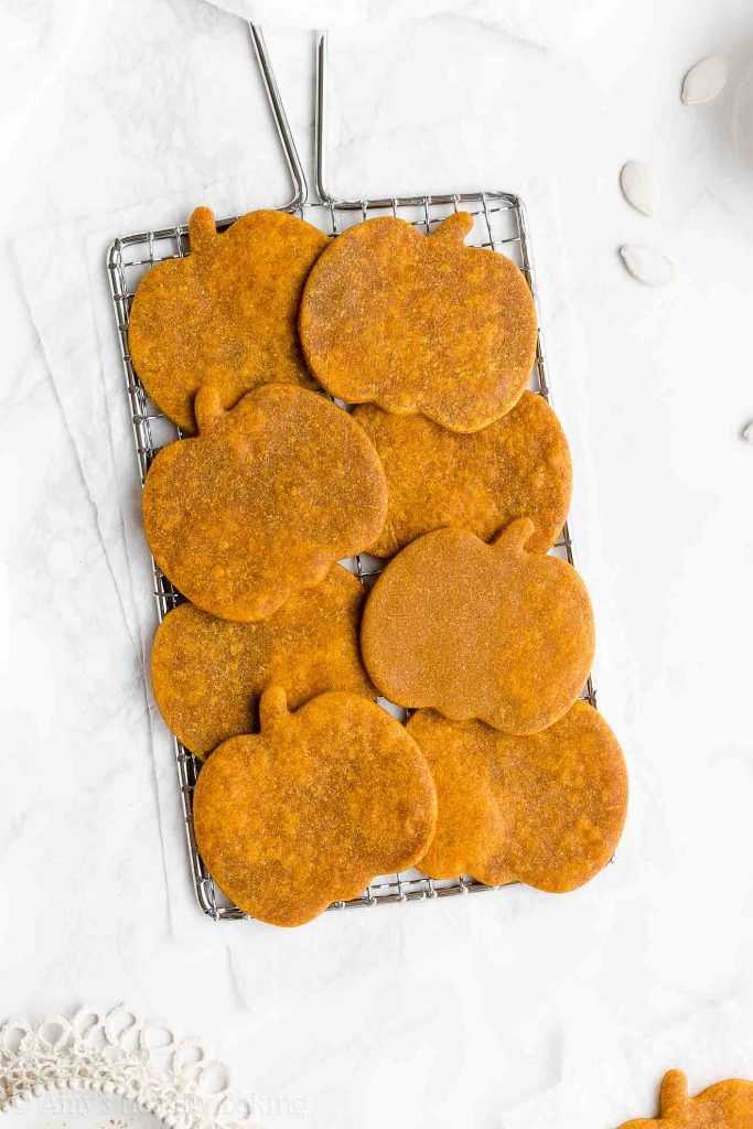 Healthy Pumpkin Sugar Cookies Amy's Healthy Baking
