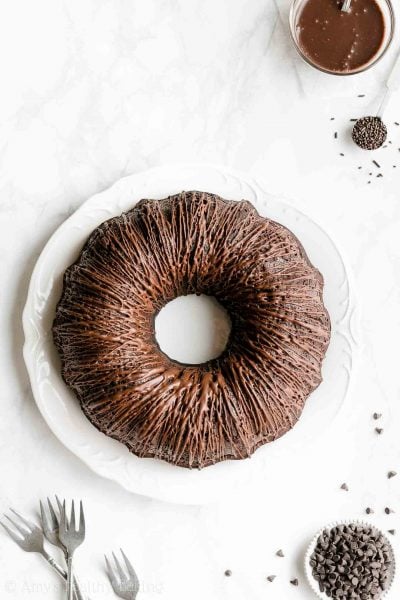 The Ultimate Healthy Chocolate Bundt Cake