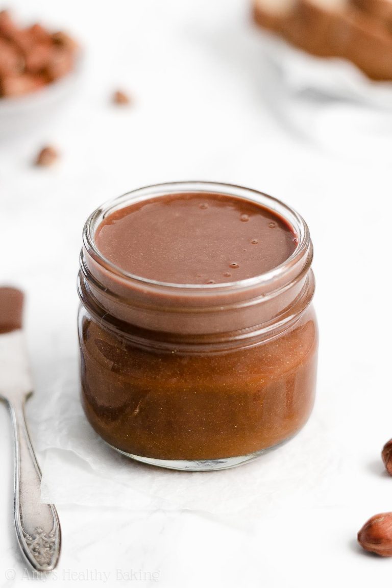 The Ultimate Healthy Homemade Nutella Amy's Healthy Baking