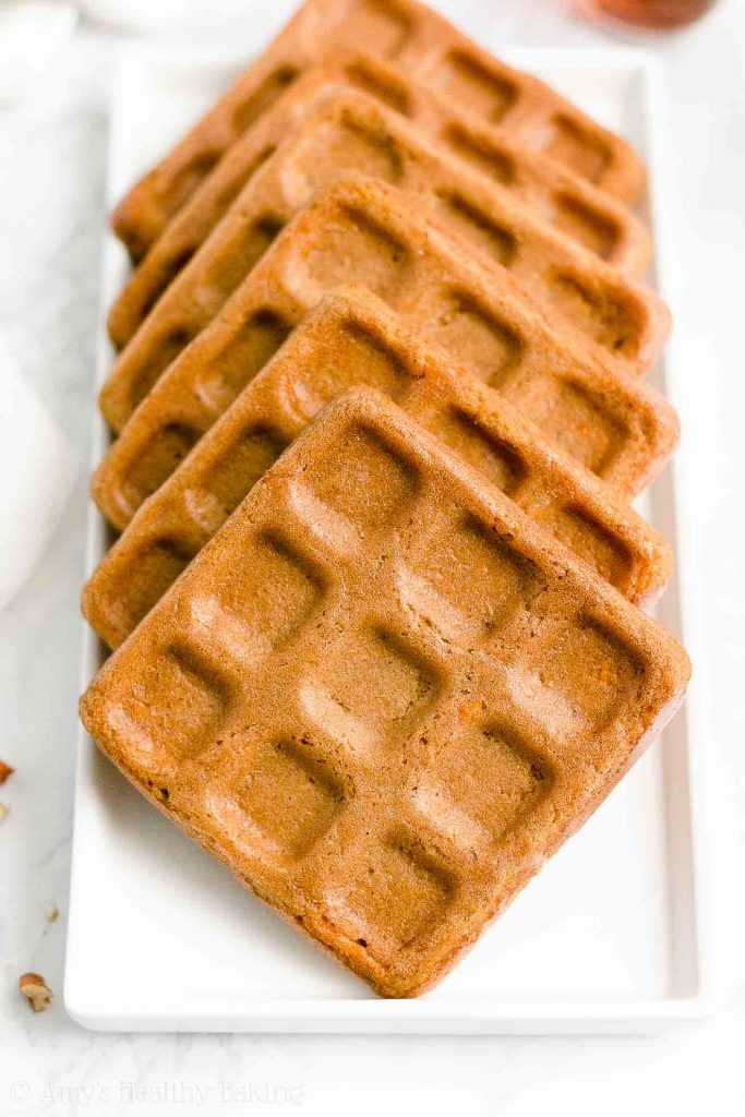 Healthy Carrot Cake Waffles Amy's Healthy Baking