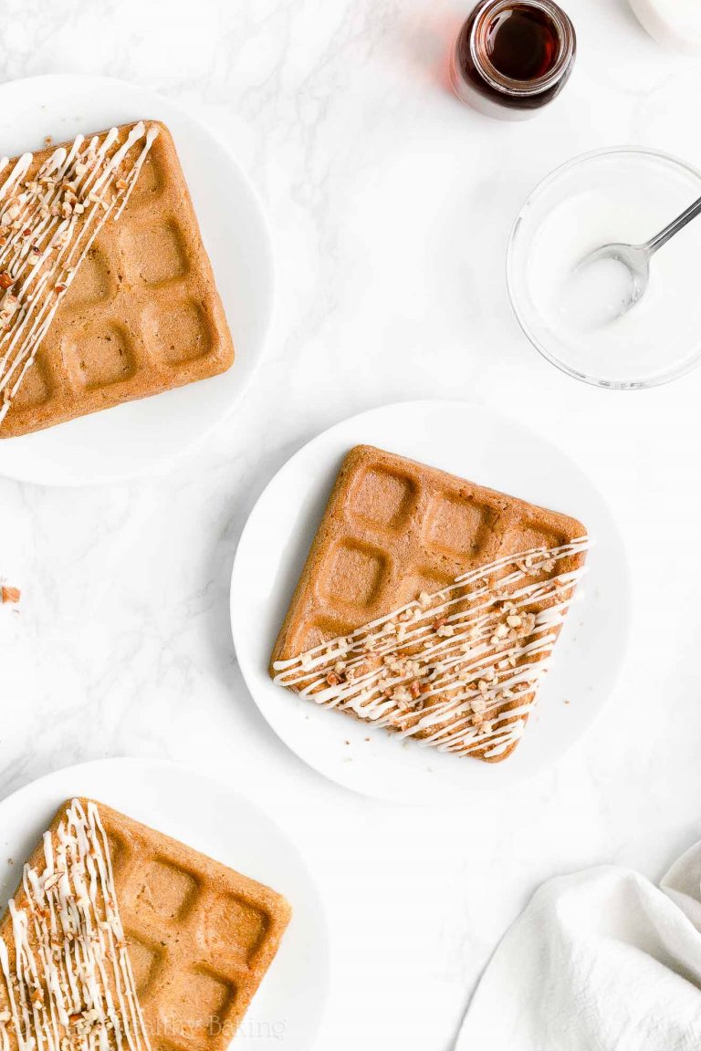Healthy Carrot Cake Waffles Amy's Healthy Baking