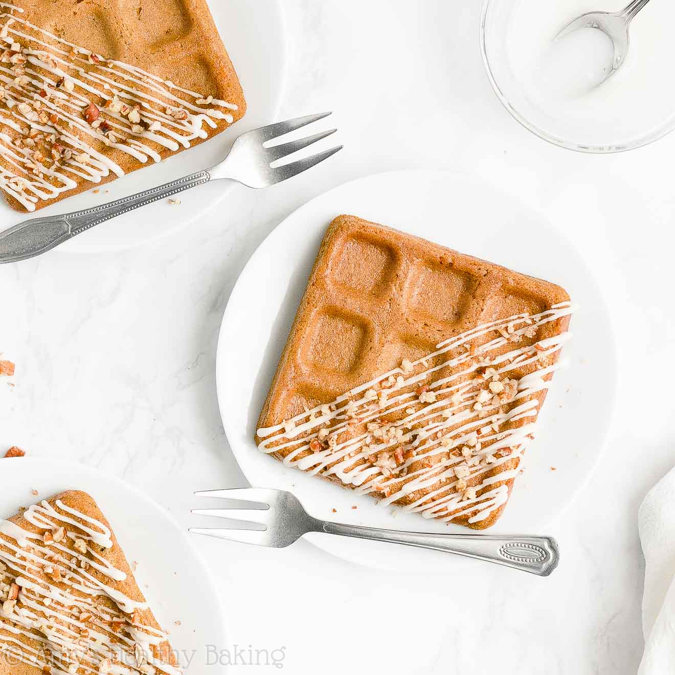 Healthy Carrot Cake Waffles-image