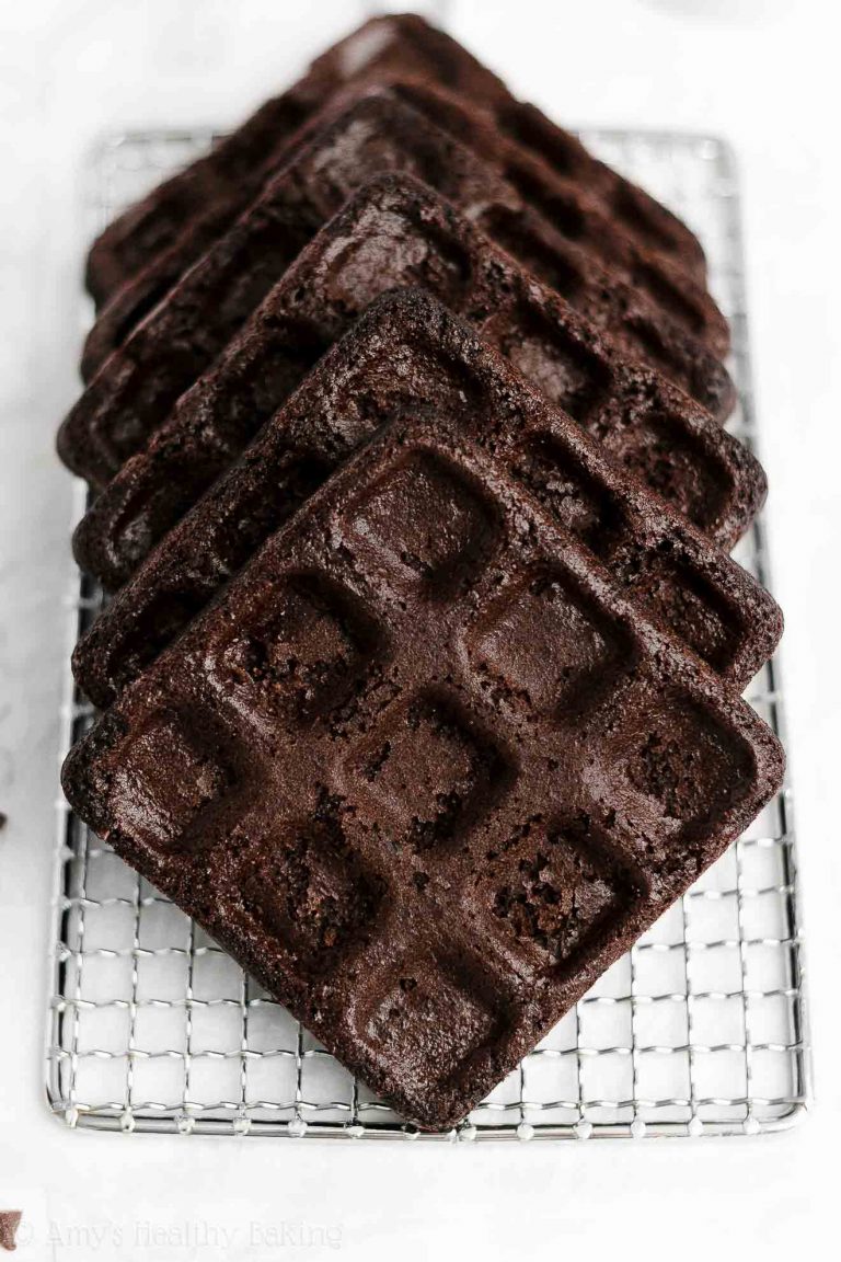The Ultimate Healthy Chocolate Waffles Amy's Healthy Baking
