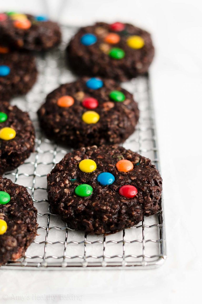 Healthy Flourless Chocolate Monster Cookies Amy's Healthy Baking