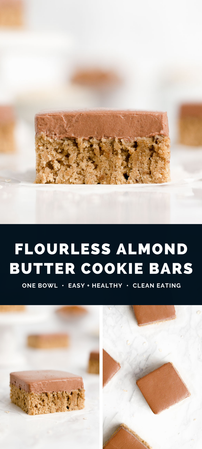 Healthy Almond Butter Cookie Bars Amy's Healthy Baking
