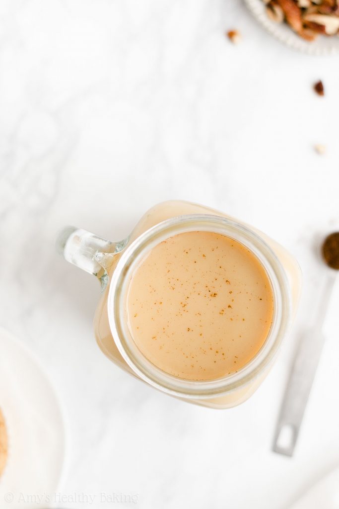 Healthy Eggnog Chai Latte Amy's Healthy Baking