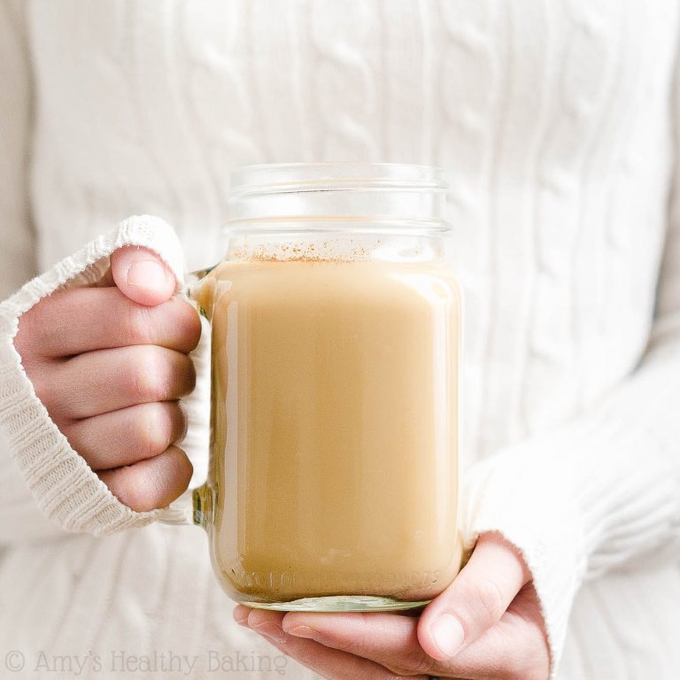 Healthy Eggnog Chai Latte Amy's Healthy Baking