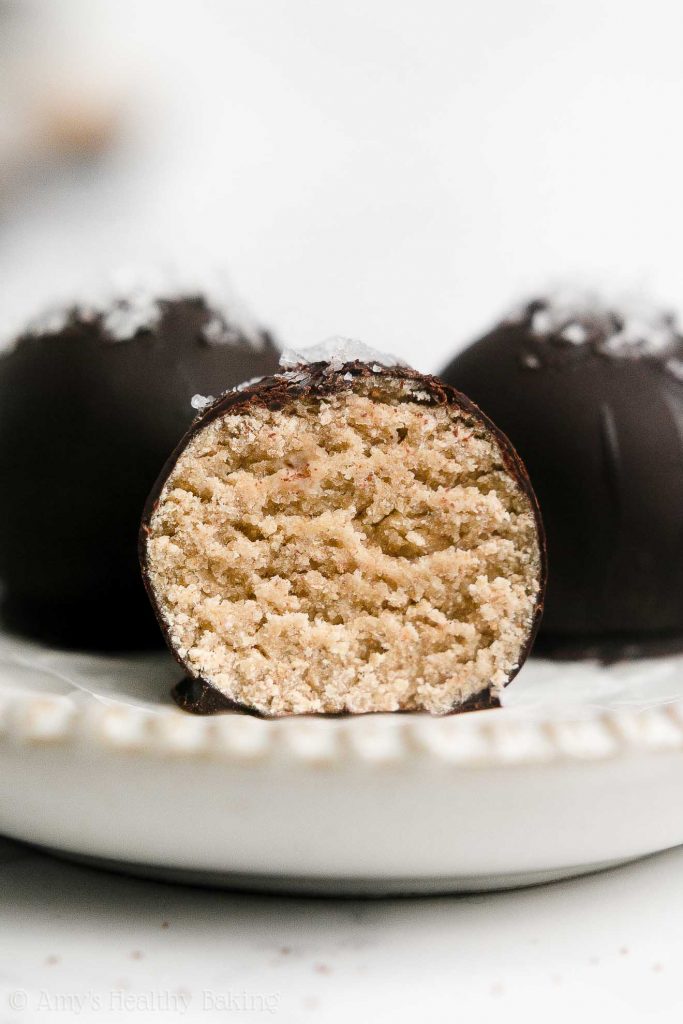 Healthy Eggnog Truffles Amy's Healthy Baking