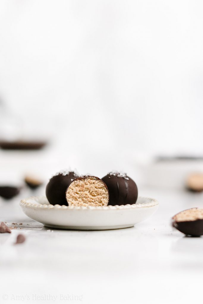 Healthy Eggnog Truffles Amy's Healthy Baking