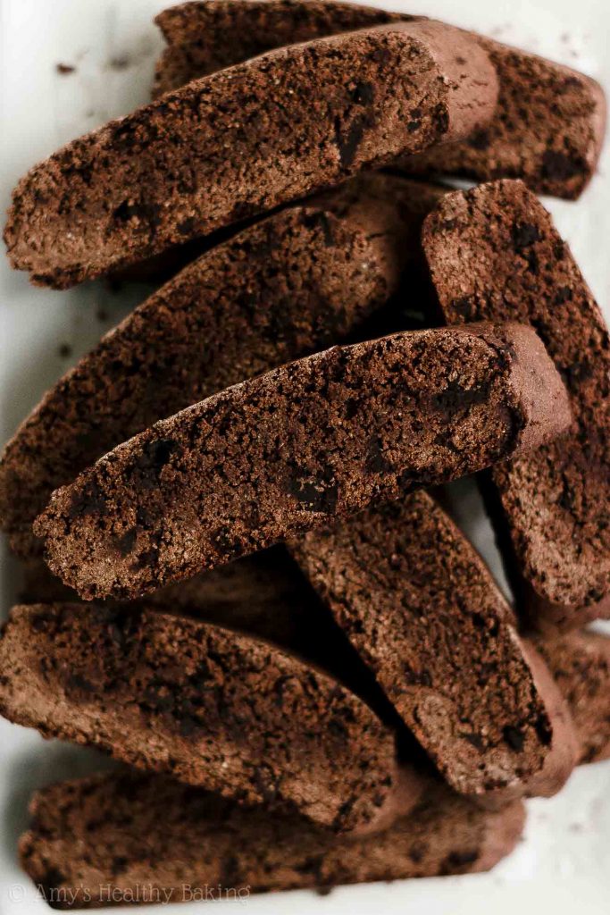 The Ultimate Healthy Chocolate Biscotti Amy's Healthy Baking