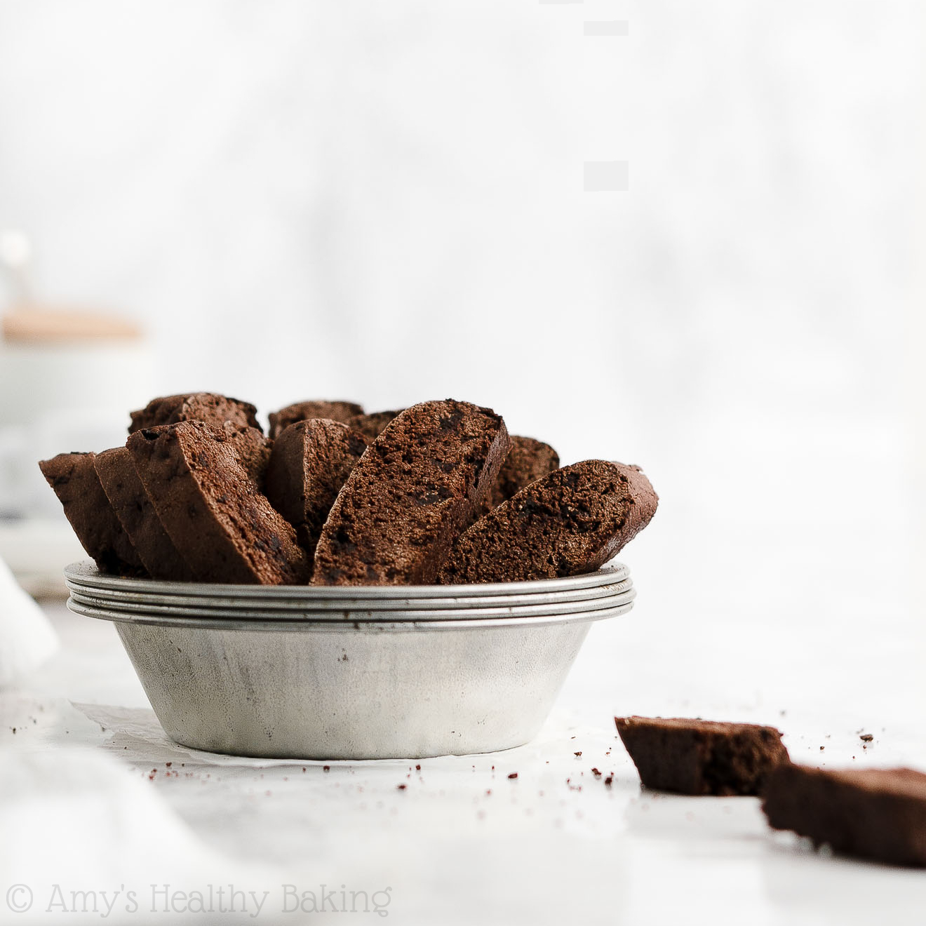 The Ultimate Healthy Chocolate Biscotti Amy's Healthy Baking