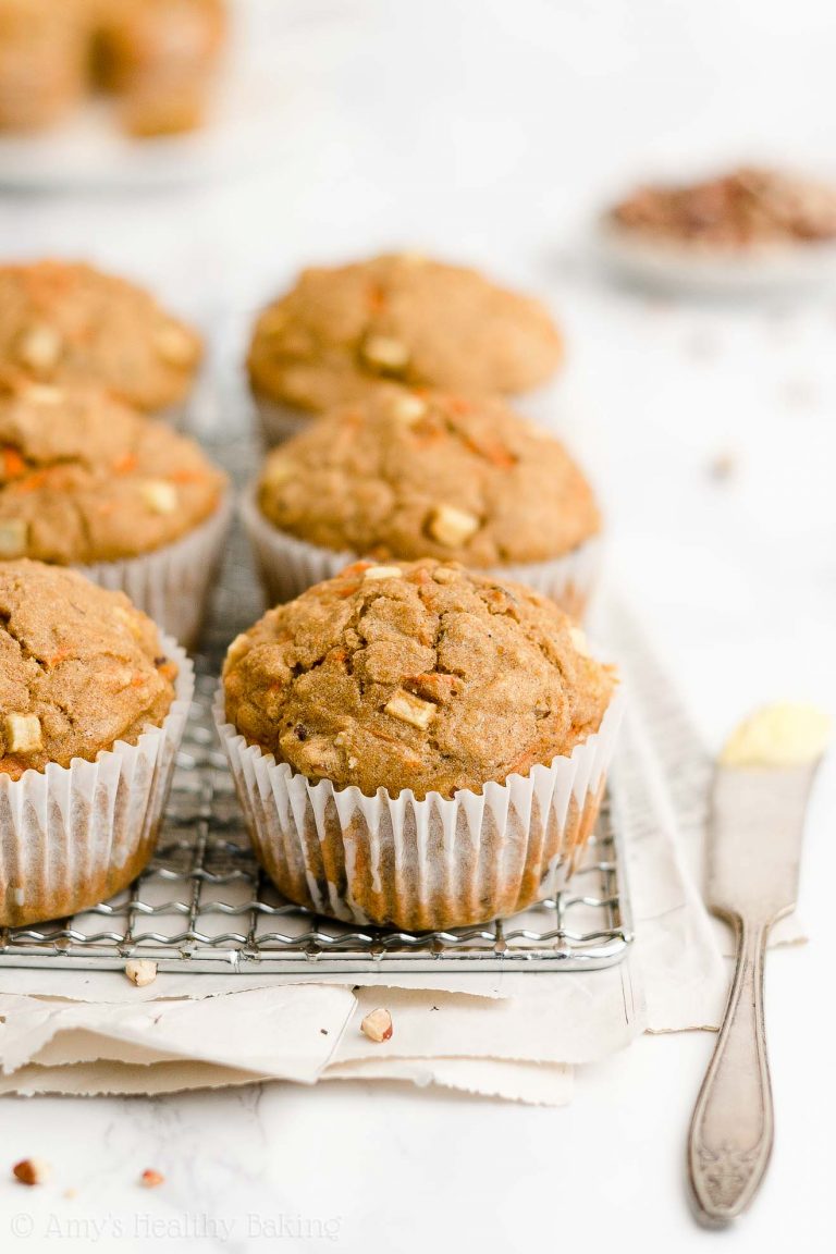 Healthy Morning Glory Oatmeal Muffins Amy's Healthy Baking