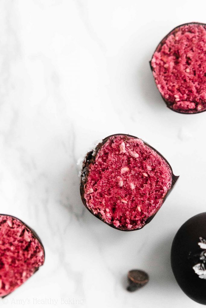 Healthy Raspberry Truffles Amy's Healthy Baking