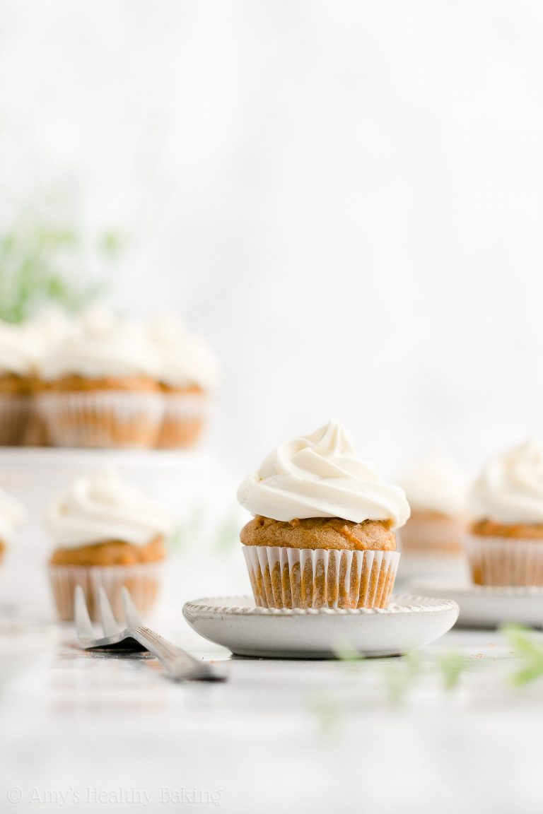 Healthy Mini Carrot Cake Cupcakes Amy's Healthy Baking