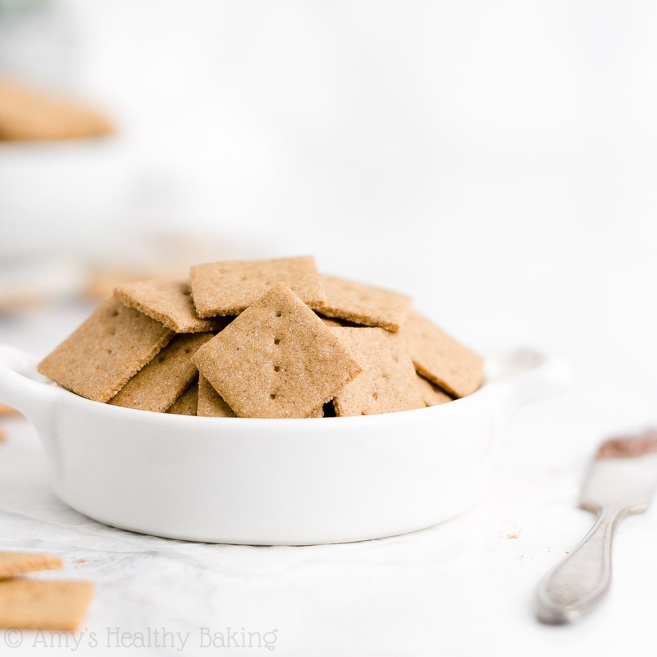 Healthy Homemade Mini Cinnamon Graham Crackers-image