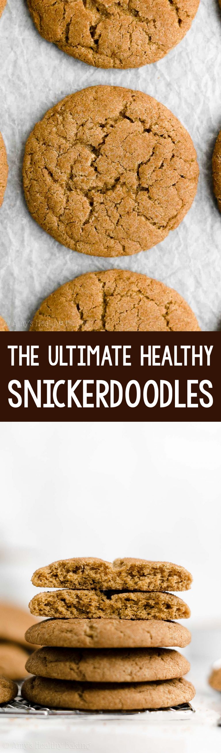 The Ultimate Healthy Snickerdoodles Amy's Healthy Baking