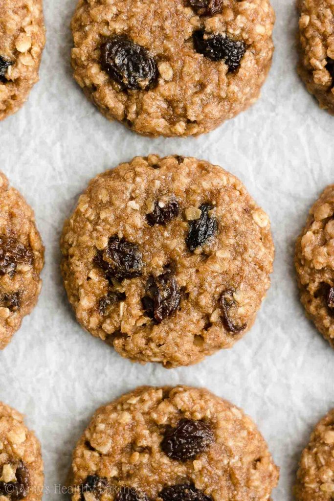Healthy Flourless Oatmeal Raisin Cookies (Vegan) Amy's Healthy Baking