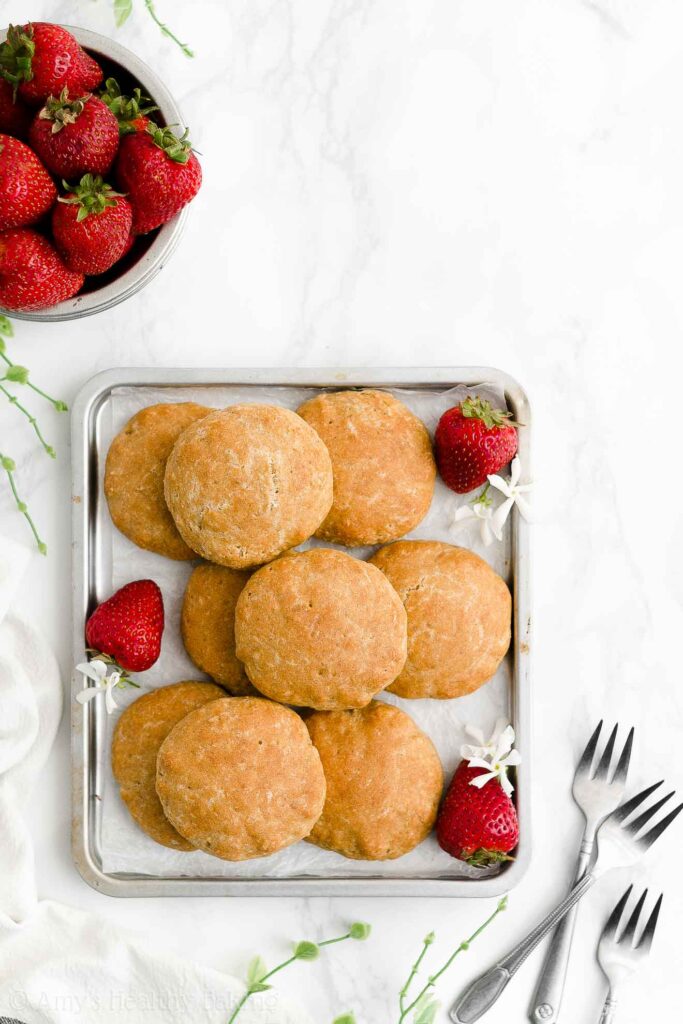 The Ultimate Healthy Strawberry Shortcakes | Amy's Healthy Baking