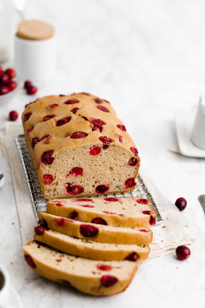 Healthy Cranberry Bread Amy's Healthy Baking