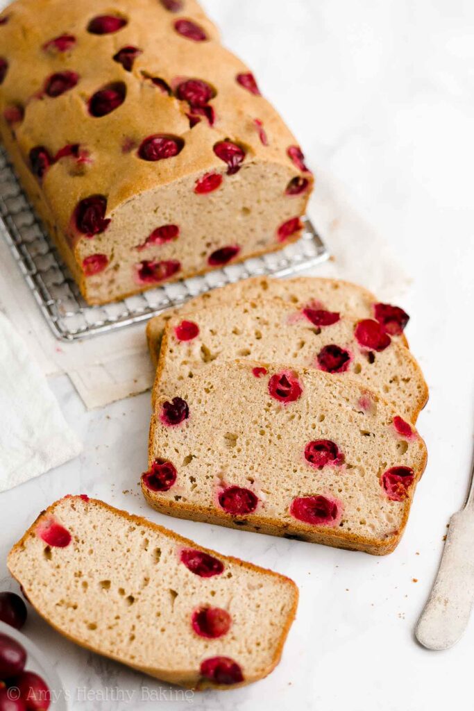 Healthy Cranberry Bread Amy's Healthy Baking