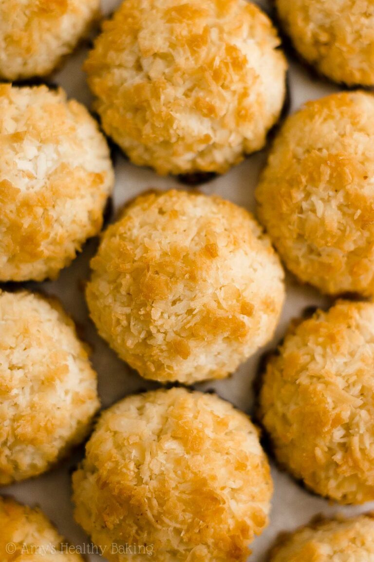 The Ultimate Healthy Coconut Macaroons Amy's Healthy Baking