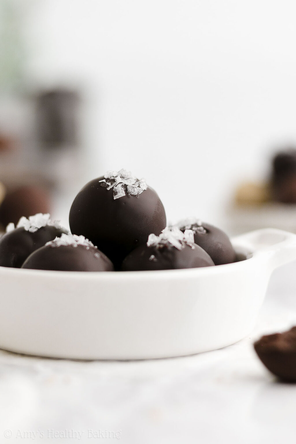 The Ultimate Healthy Chocolate Truffles Only 3 Ingredients! Amy's
