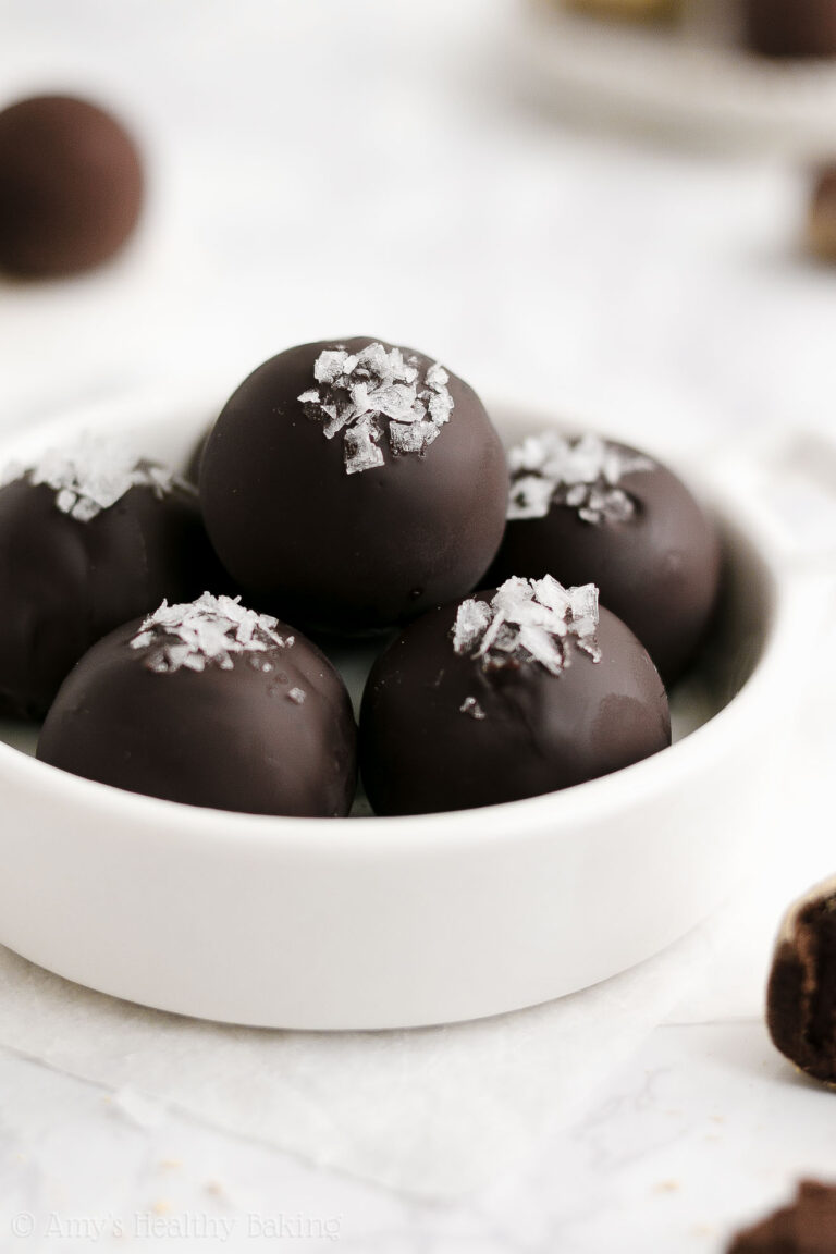 The Ultimate Healthy Chocolate Truffles Only 3 Ingredients! Amy's