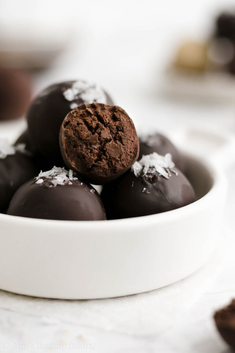 The Ultimate Healthy Chocolate Truffles Only 3 Ingredients! Amy's