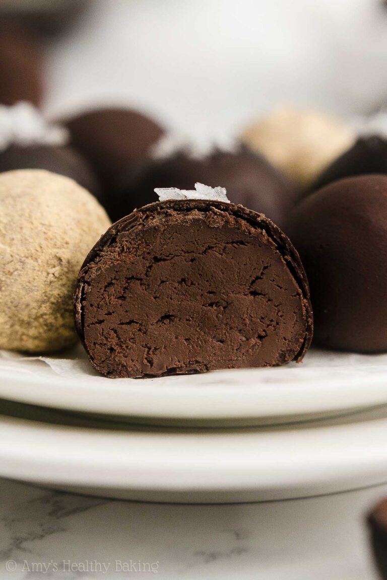 The Ultimate Healthy Chocolate Truffles Only 3 Ingredients! Amy's