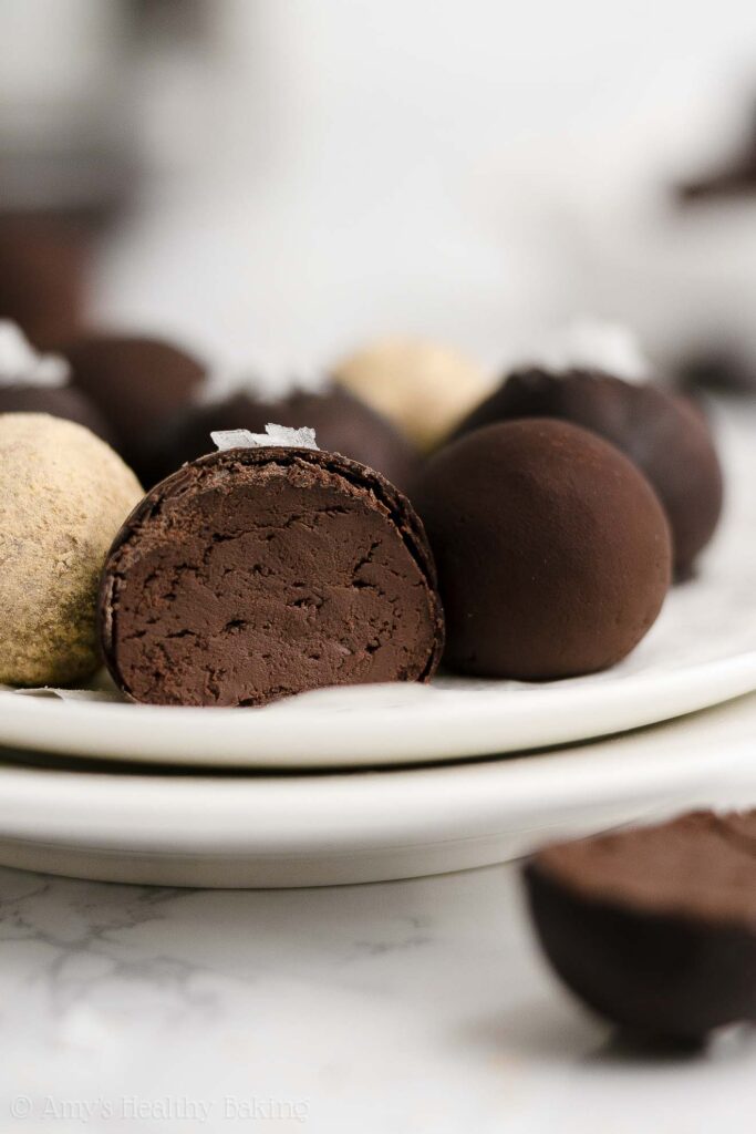 The Ultimate Healthy Chocolate Truffles Only 3 Ingredients! Amy's