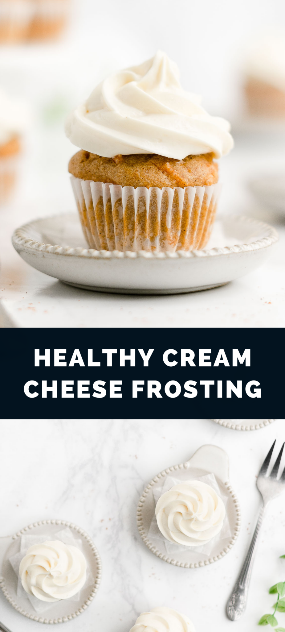 Healthy Cream Cheese Frosting (2 Ways!) Amy's Healthy Baking