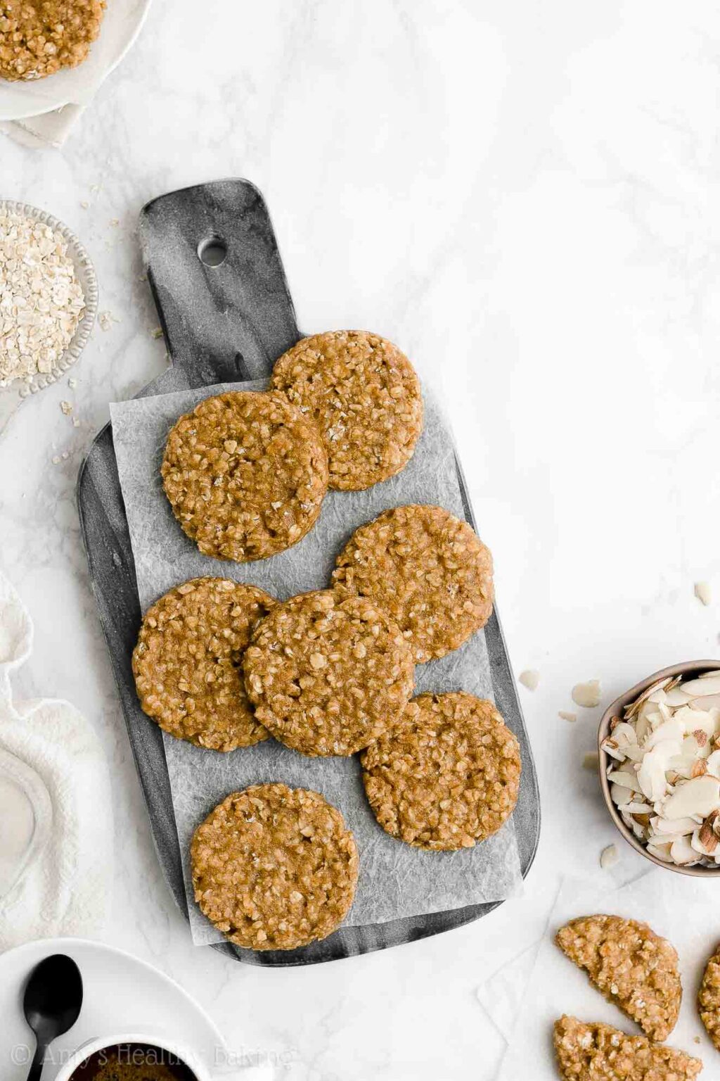 Healthy Almond Butter Breakfast Cookies (Easy Recipe!) Amy's Healthy