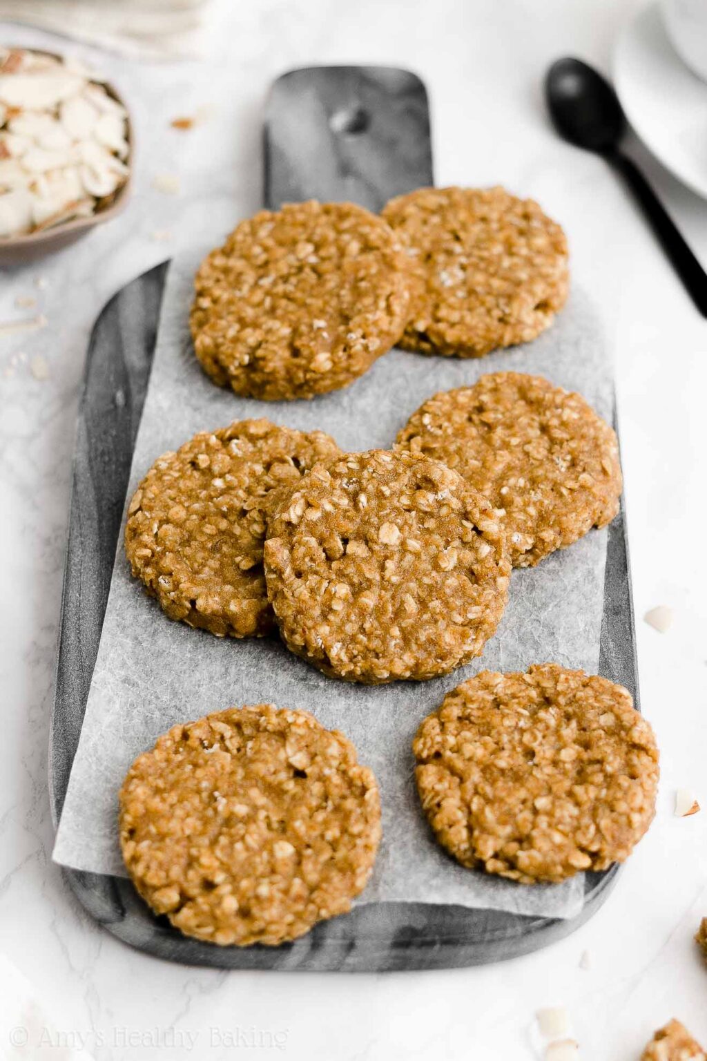Healthy Almond Butter Breakfast Cookies (Easy Recipe!) Amy's Healthy