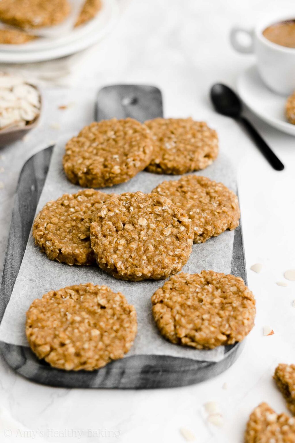 Healthy Almond Butter Breakfast Cookies (Easy Recipe!) Amy's Healthy
