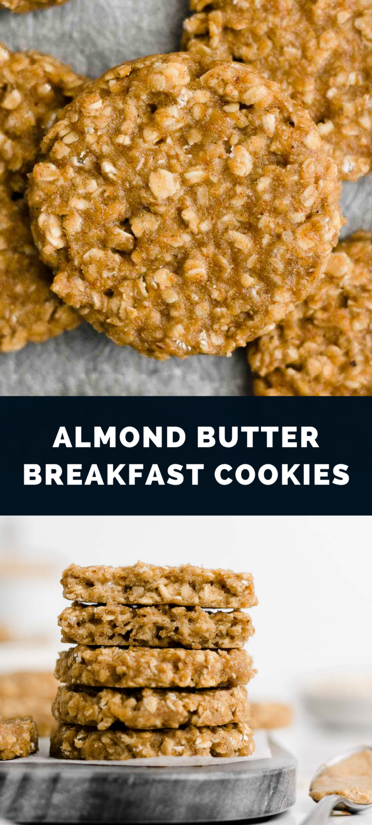Healthy Almond Butter Breakfast Cookies (Easy Recipe!) Amy's Healthy