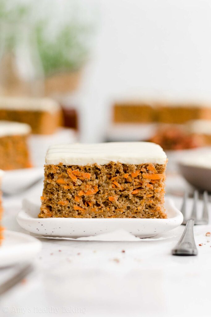 Healthy Carrot Cake (Easy Recipe!) Amy's Healthy Baking